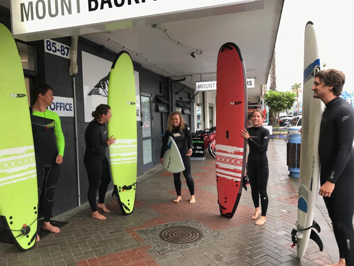 A Pousada Mount Backpackers Mount Maunganui Exterior foto